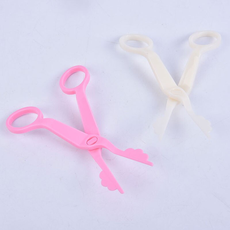 Gebruiksvoorwerp Plastic Schaar Fondant Pastry Tips Decoratieve Taart Bloemen Lifter Modeling Tools Cake Decorating Gereedschap