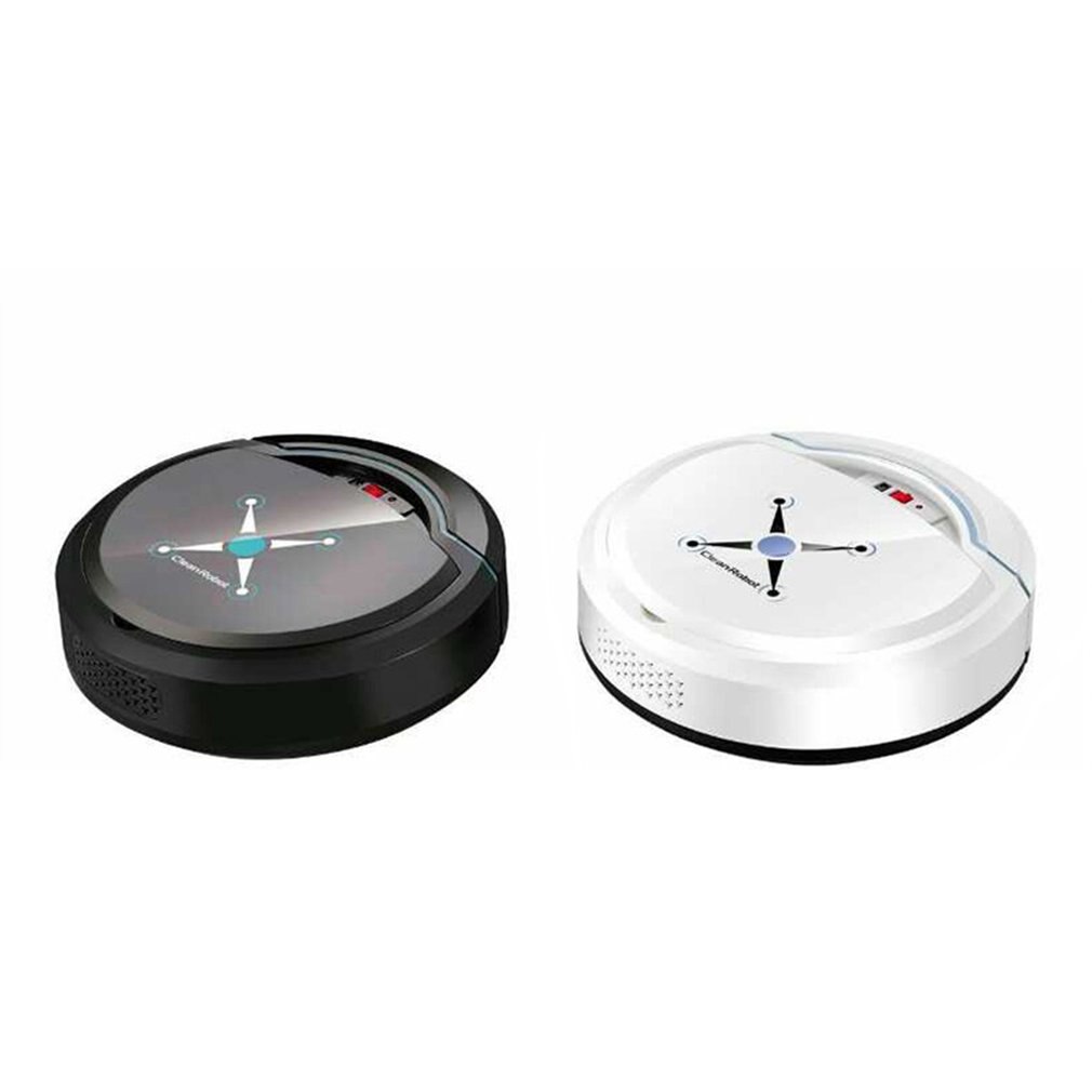 Aspirapolvere Robot 2 In 1 Con Umidificatore A Spruzzo - Pulizia A Secco E Umido Per Piastrelle, Legno, Marmo - Batteria 1500 MAh, 90 Minuti Di Autonomia - 3