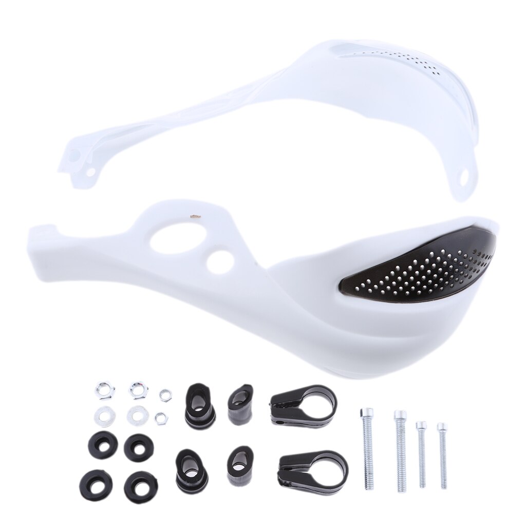 Motorfiets Dirt Bike Atv 7/8 &#39;22Mm Stuur Blauw Hand Guard Voor Xr Kx: White