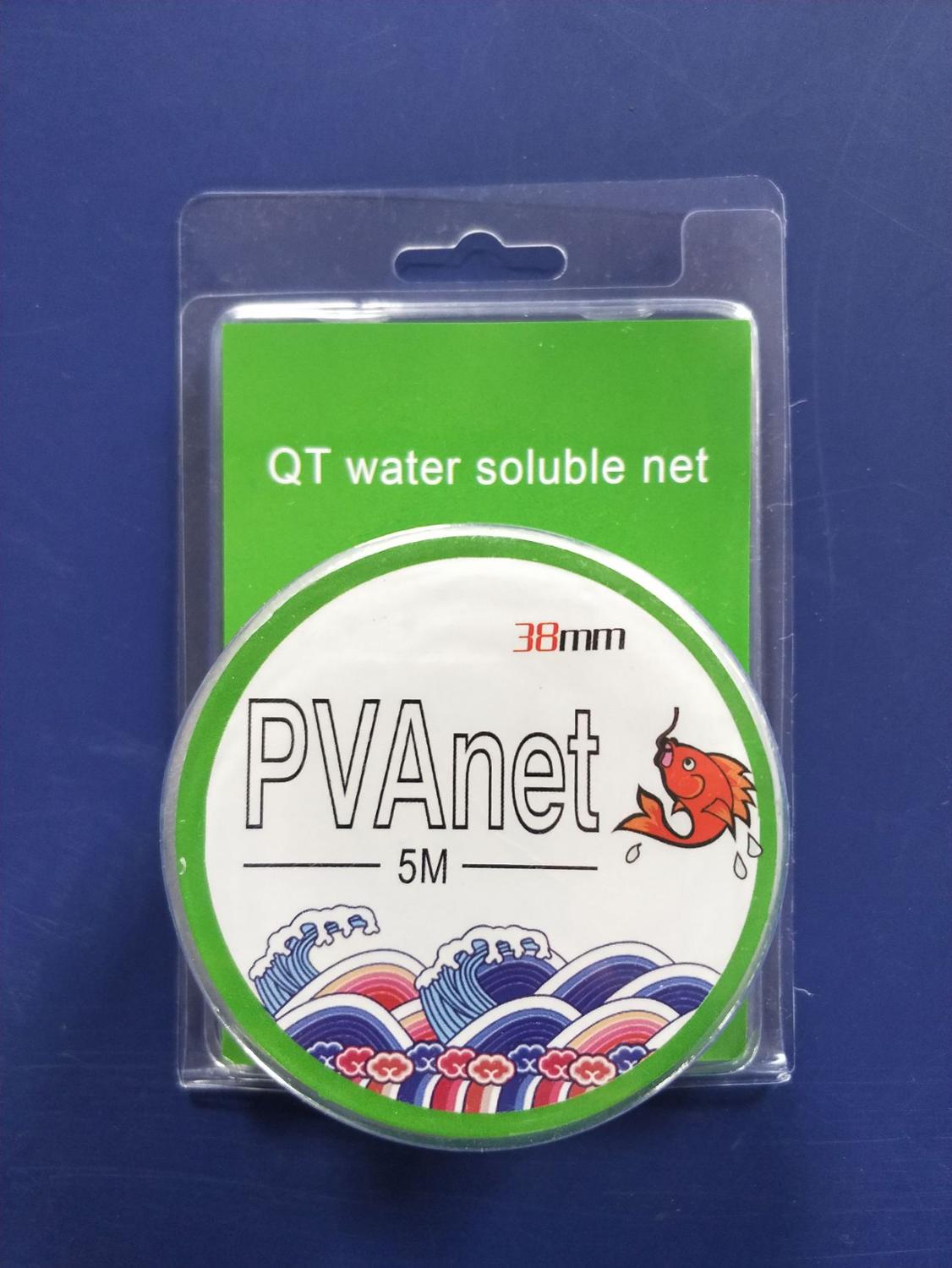 Goture PVA filet de pêche carpe pêche longue coulée filet d'appâtage 5M maille étroite instantanée fondu Net mangeoire accessoires de pêche attirail: H