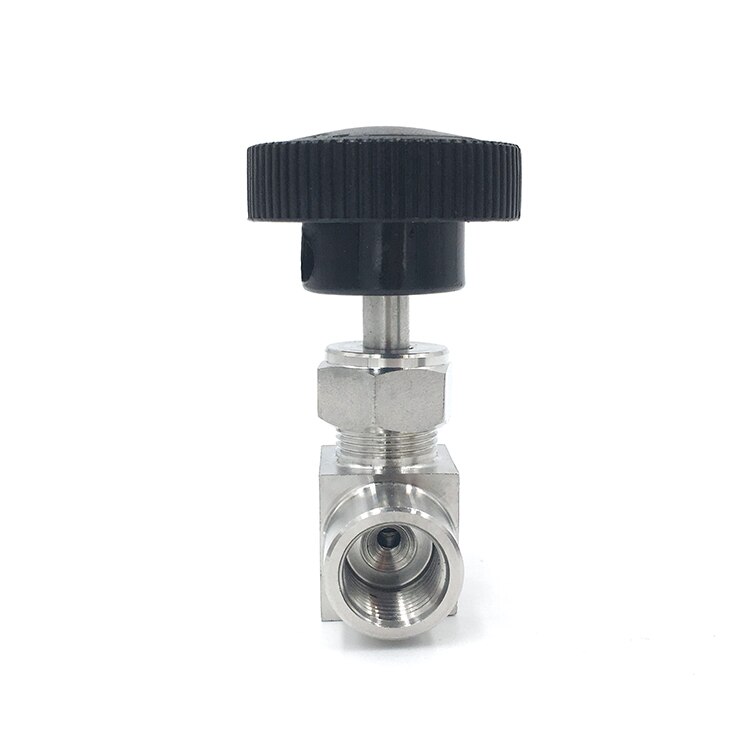 1/8" 1/4" 3/8" 1/2" BSP Equal female Thread SS 304 Stainless Steel Flow Control shut off Needle Valve Stop Valve Internal Thread