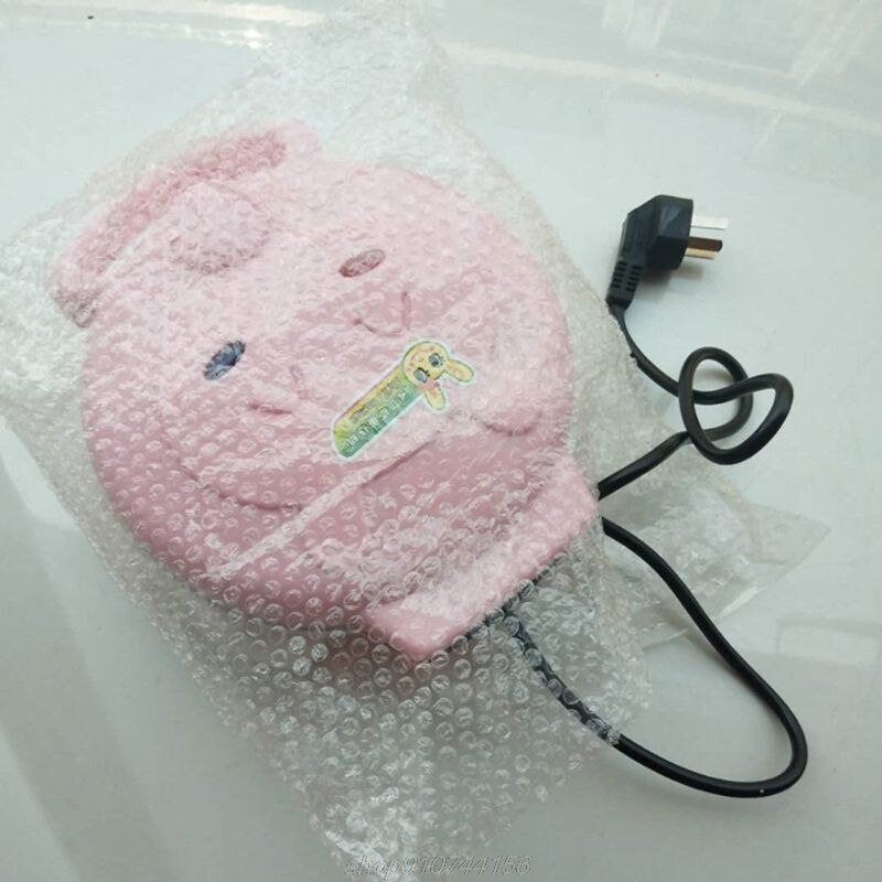 220V Electric Automatic Cake Machine Mini Cartoon Waffle Sandwich Baking Breakfast Maker UK Plug N3 20