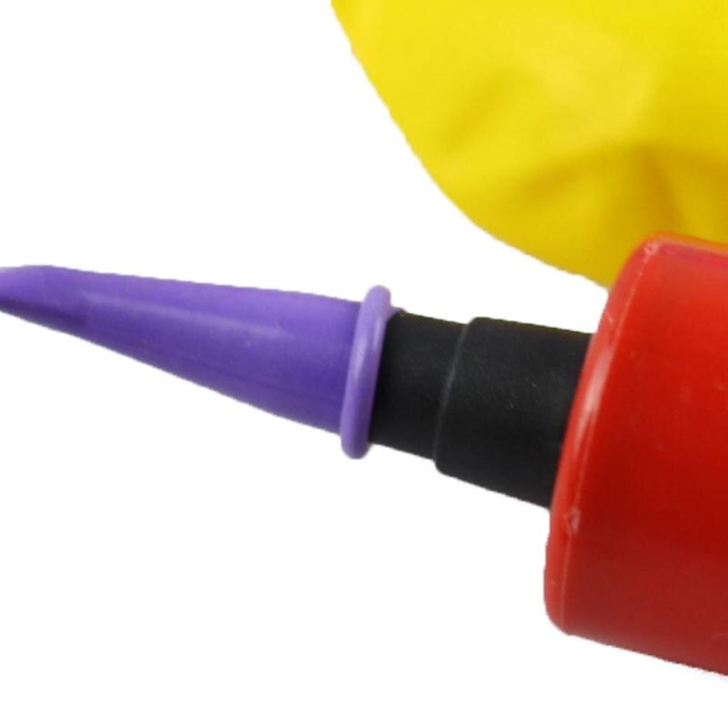 Mini pompe à ballon en plastique, 1 pièce, Mini pompe à Air Portable, pour fête et extérieur, décoration utile