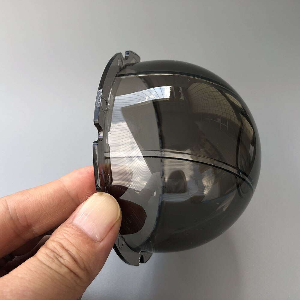 4 Inch Indoor / Outdoor CCTV Replacement Spare Part Acrylic Camera Dome Cover Lens Glass Cap Security Camera Housing 100x56mm