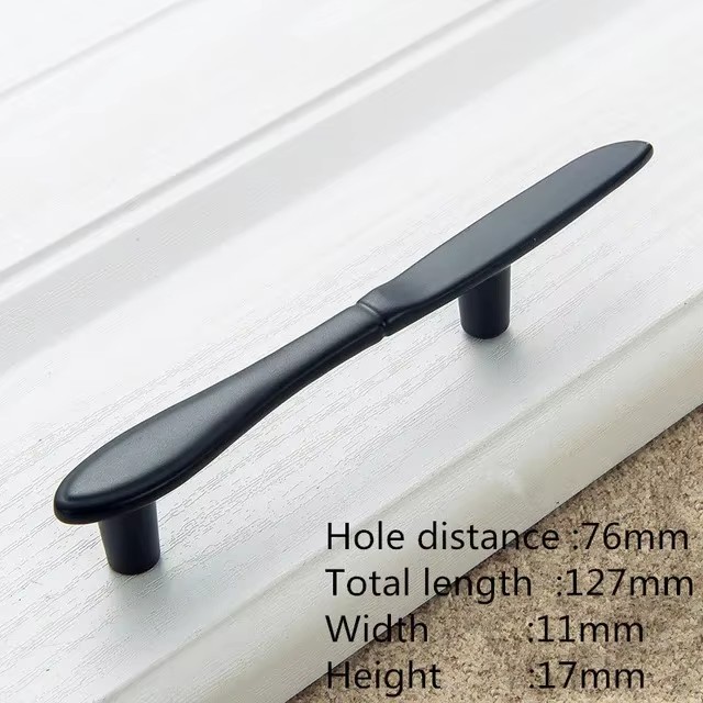 Spoon/Fork/Knife Cabinet Pulls Handles Cupboard Wardrobe Kitchen Cabinet Handles Furniture Hardware: Red