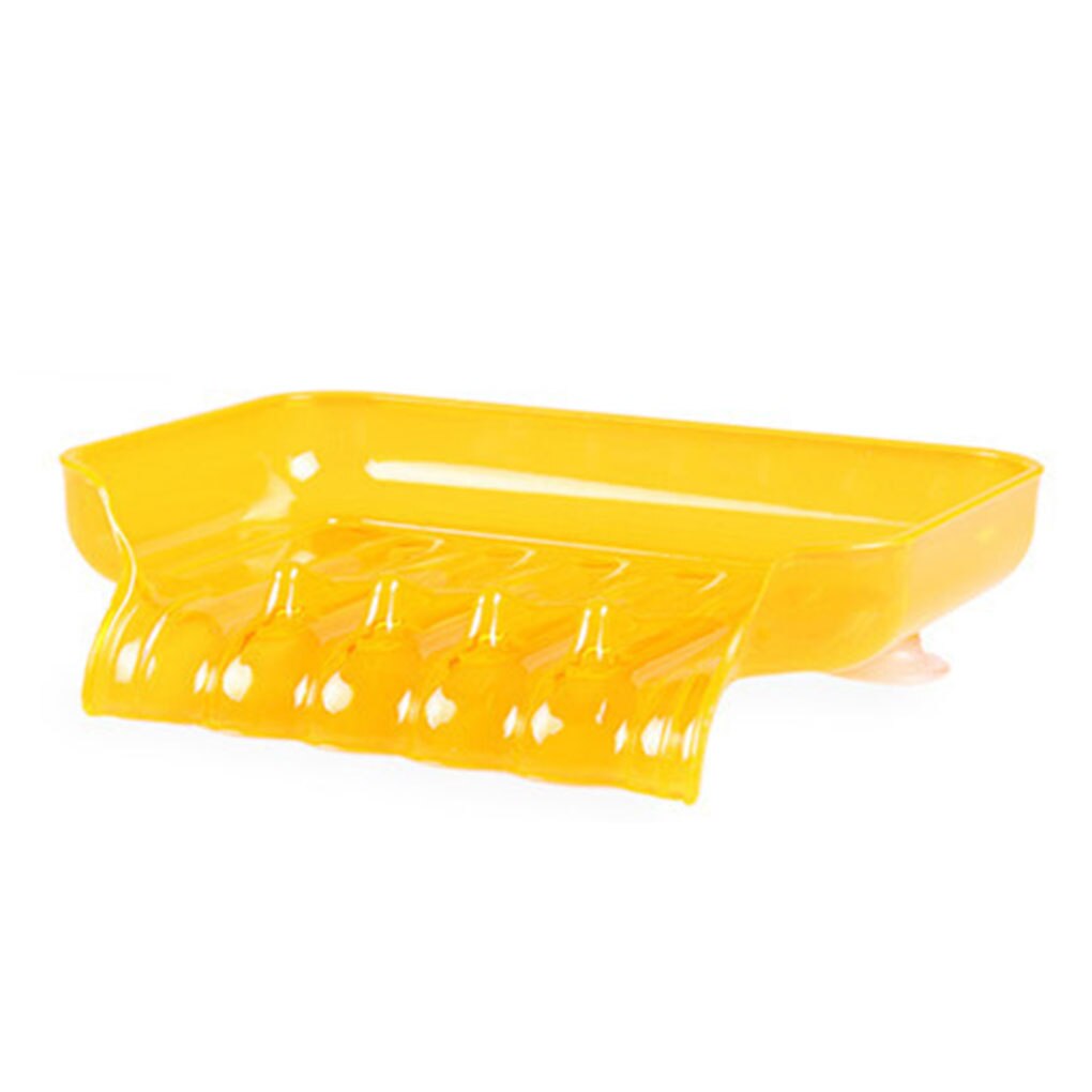 Suction Cup Water Drain Soap Dish Tray Non Slip Soap Box Toilet Shower Tray sponge Draining Racks Bathroom Accessories: 04