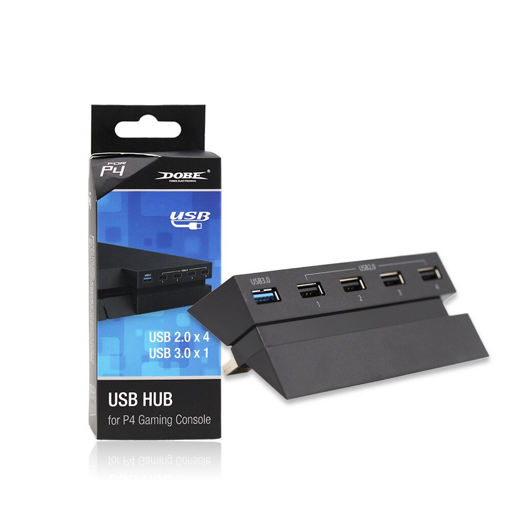 5 Ports USB 3.0 2,0 Hub Erweiterung High Speed Adapter Konverter für Sony Playstation 4 PS4 Konsole Konvertieren 2 Ports zu 5 Ports