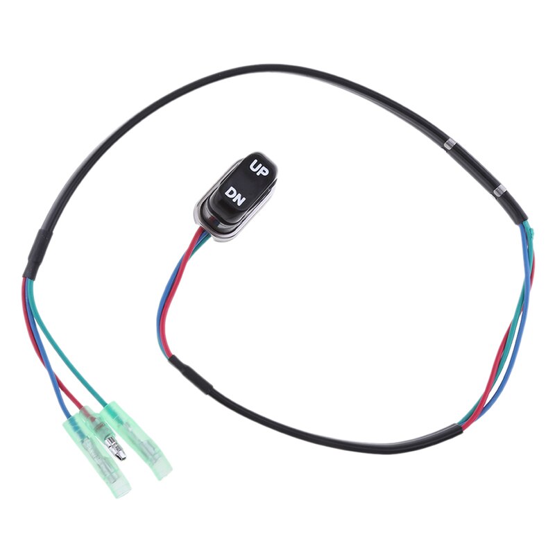 2 Stck Stiefel trimmen Schalter Marine trimmen Neigung Schalter Für Yamaha 4 4-takt Außenbordmotor Motor- Stecker &Ampere; abspielen Stiefel Zubehör Marine