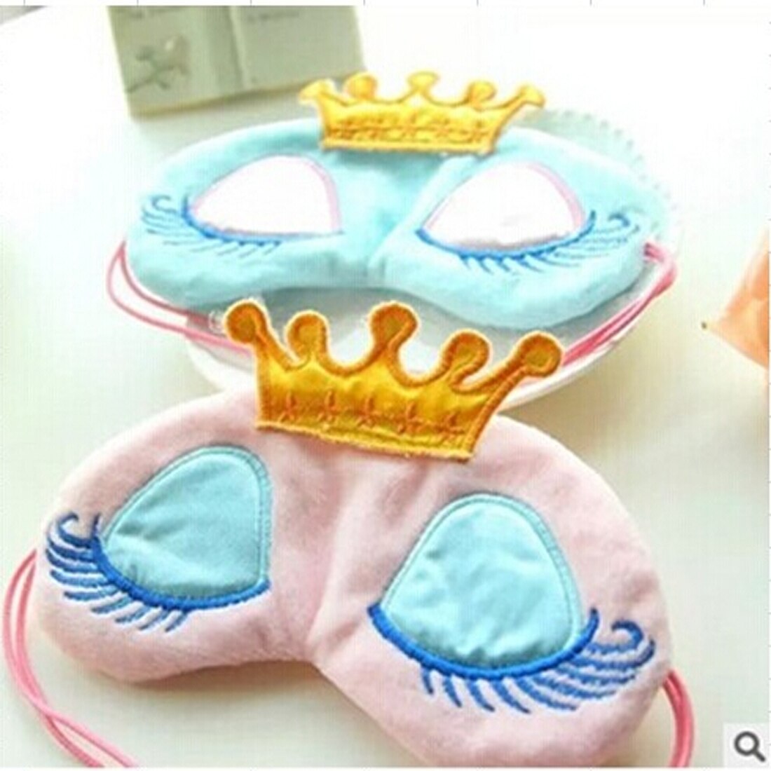 Prinses Kroon Fantasy Ogen Slapen Reizen Mouw Hoofdbanden Voor Yeax