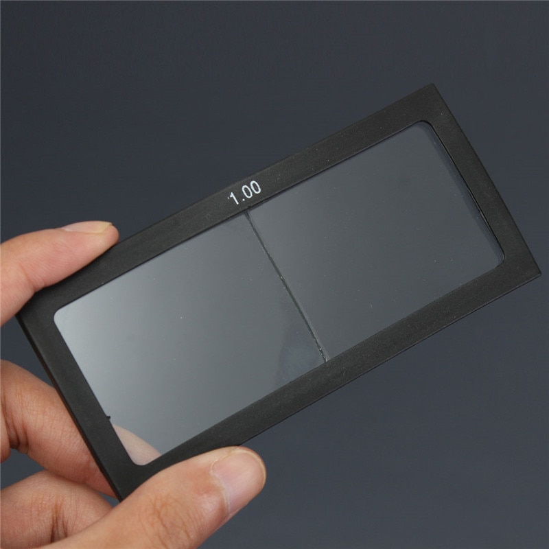 1pc 1.0/1.5/2.0/2.5/3.0 diopter sveise hjelm maske glass forstørrelsesglass pc-linse 11 x 5.5cm