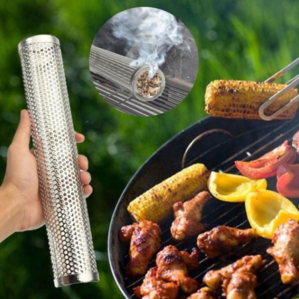 Stainless Steel Bbq Smoker Tube Hexagonal Barbecue Smoker Tube