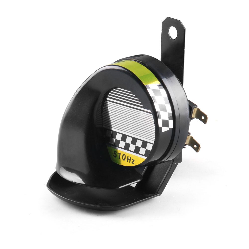 Universal 12V DC 130dB Snail Air Motorcycle Horn Siren Loud 510Hz for Car Truck Motorbike Waterproof
