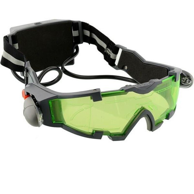 Night Vision Goggles Lens Adjustable Elastic Band Night Glasses Eyeshield Worldwide Green