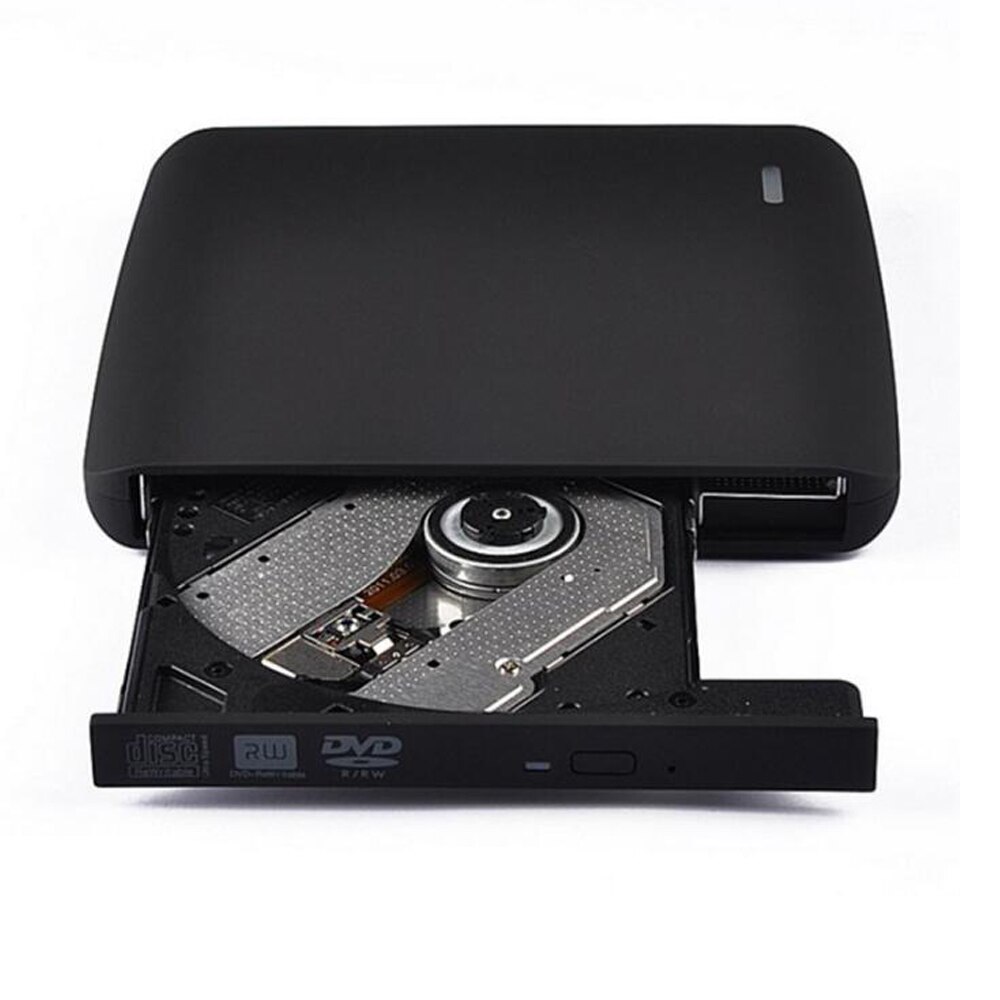 Externe USB 2.0 Hoge Snelheid DL DVD RW Brander CD Writer Slim Draagbare Optische Drive voor Asus dell Acer MacBook netbook Universele