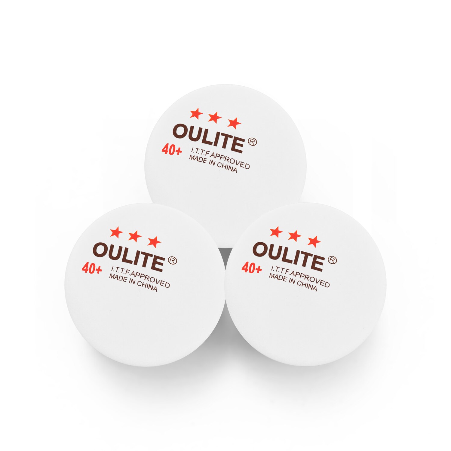 40mm Table Tennis Training Balls High Bounce Practical Table Tennis Practice Ball: WHITE