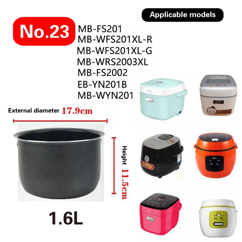Mini olla arrocera eléctrica para el coche, revestimiento para cocinar arroz, accesorios universales, 1,2 L-4L: VIOLETA/Violeta