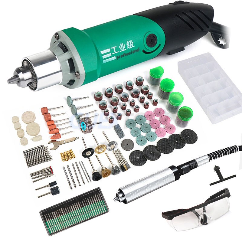 Dremel Style 480W Electric Mini Drill engraver with 6 Position Variable Speed for Dremel Rotary Tools with Flexible Shaft