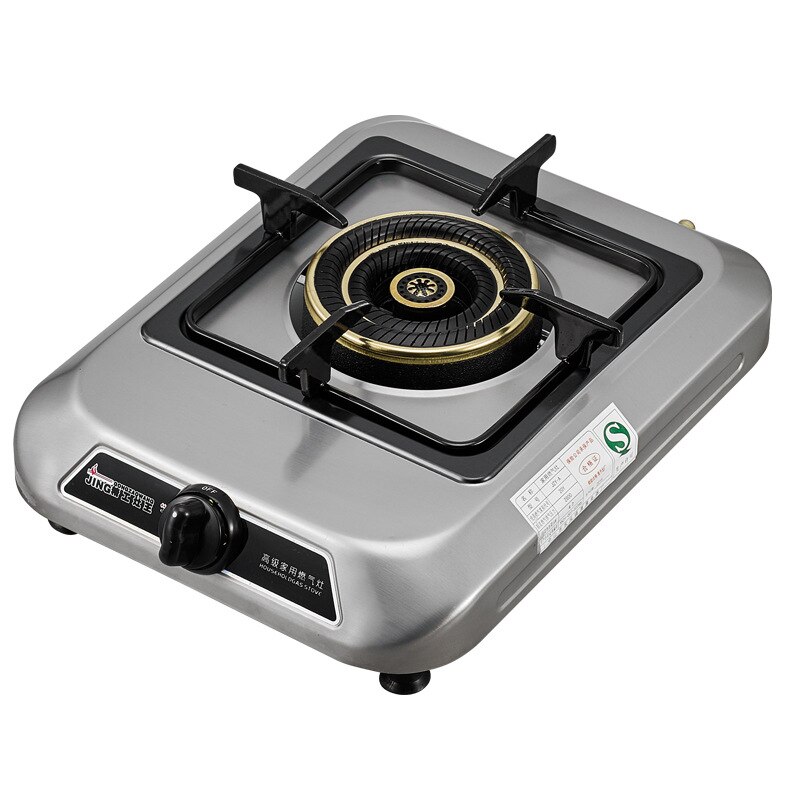 Household table top heavy plate high fire gas stove single eye single head stove liquefied gas natural gas gas stove upper stove