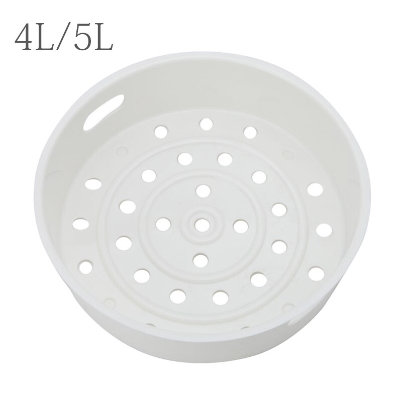 Steamer Basket Food Grade Plastic Steamer Steaming Rack Stand Steam Basket Durable Steam Stand Cookware for Pot Rice Cooker: 4L or 5L