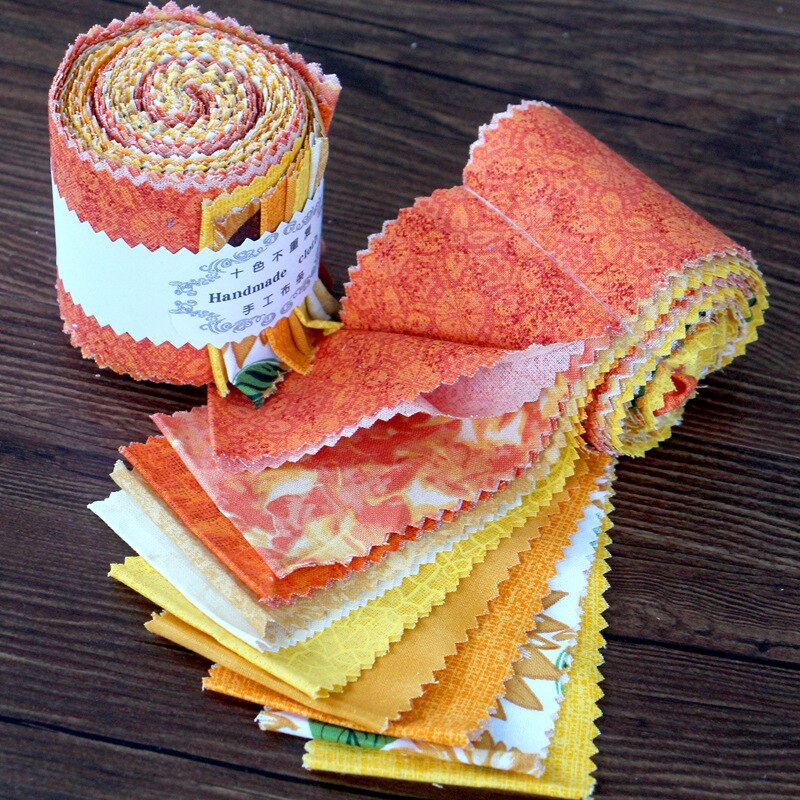10 stk/rull jelly roll stoff jelly roll stoff strip jelly roll stoff strips quilting stoff rull jelly roll strip 6.2 x 110cm