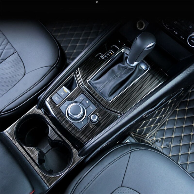 Für Mazda Cx-5 Cx5 Kf Lhd Auto Getriebe Schicht Kasten Tafel Abdeckung Aufkleber trimmen Streifen Garnieren Schutz Auto-Styling (Tasse H