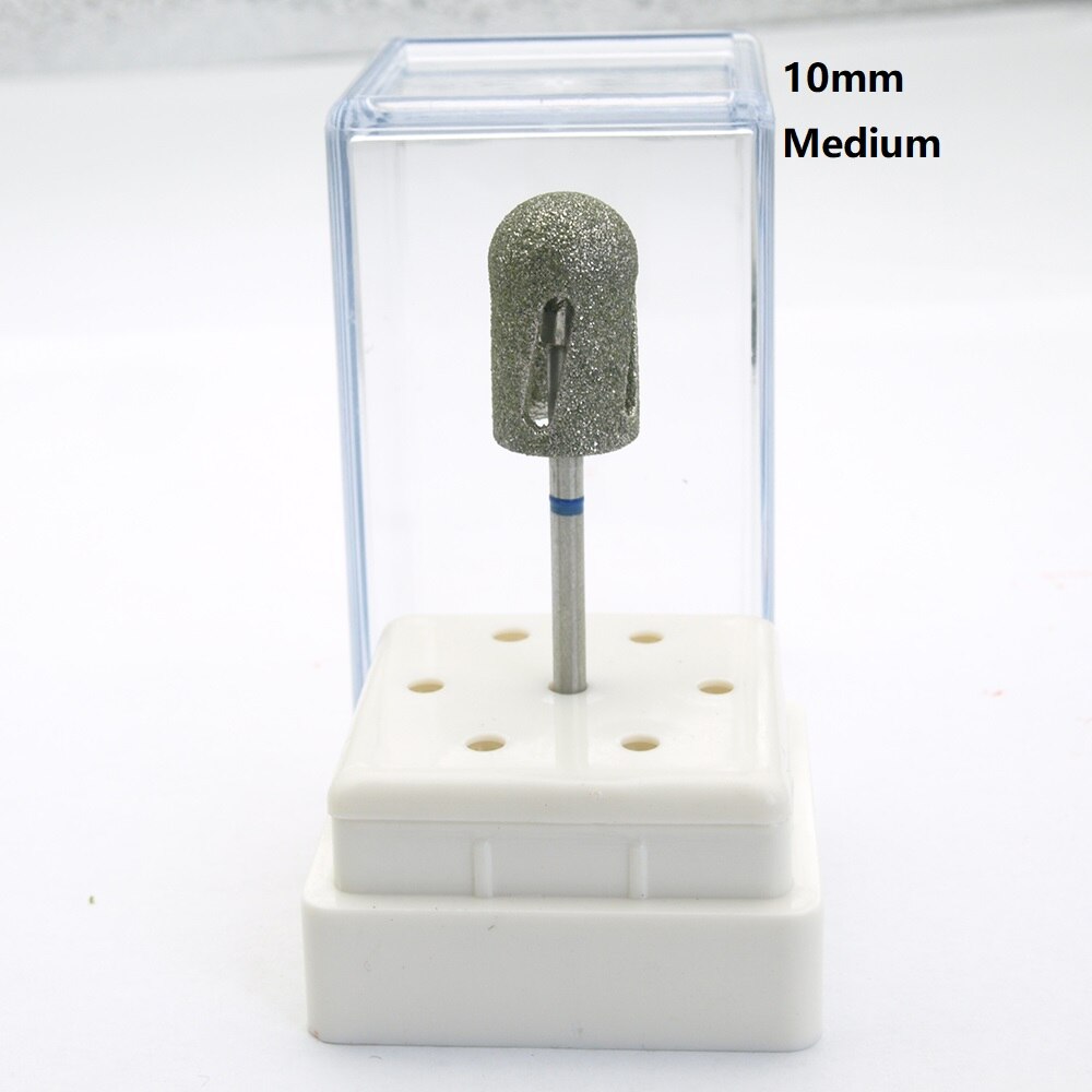 Diamond Nail Drill Bit Sanding Band Paper Rotary Burr Foot Rasp Cuticle Cutter Pedicure Tool Accessories Mill Manicure feet File: DEEP BLUE