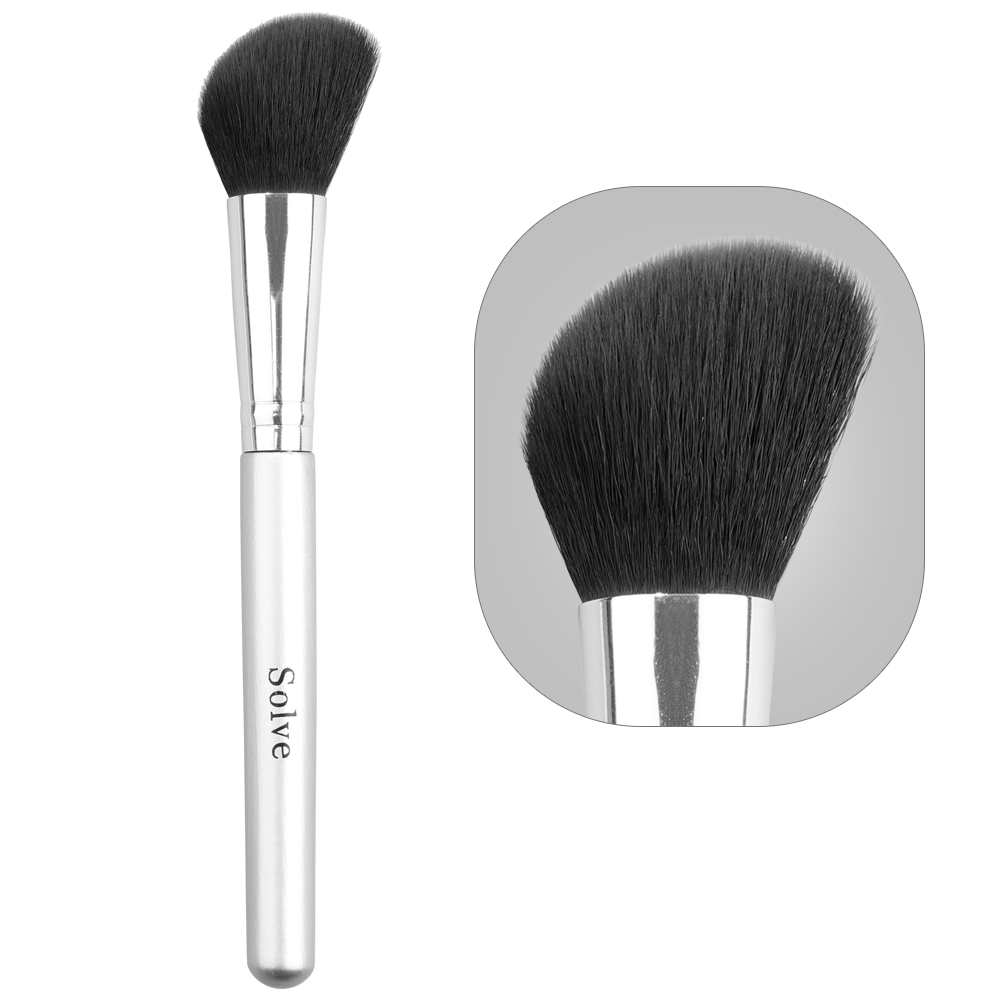 1PCS Makeup Brush Cosmetic Brushes Contour Blush Brush Face: Rood