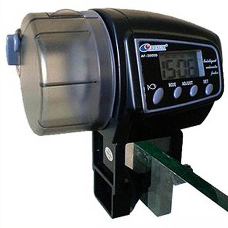 Adjustable automatic feeder Aquarium automatic feeder aquarium automatic feeding fish timing feeder Timer Auto Fish Tank Food