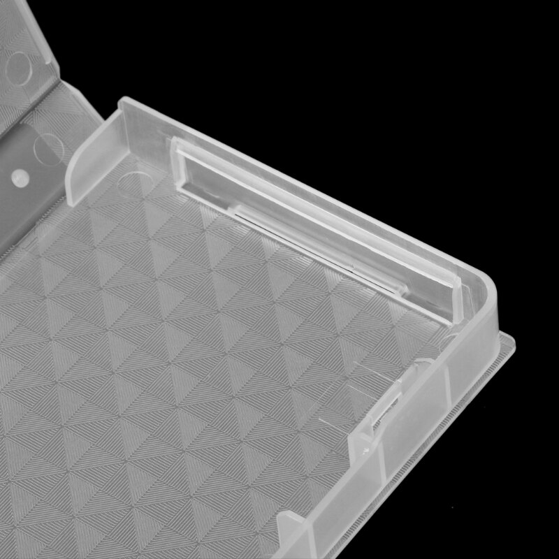 2.5 inch Hard Disk Drive SSD HDD Protection Storage Box Case Clear PP Plastic
