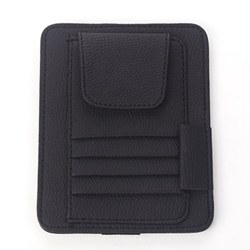 Leather sun visor organizer - België