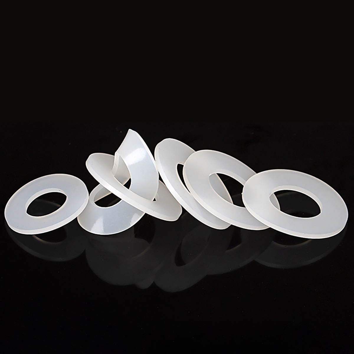 Joint Circulaire en Silicone Souple et Étanche pour Banc, Anneau de Haute Température