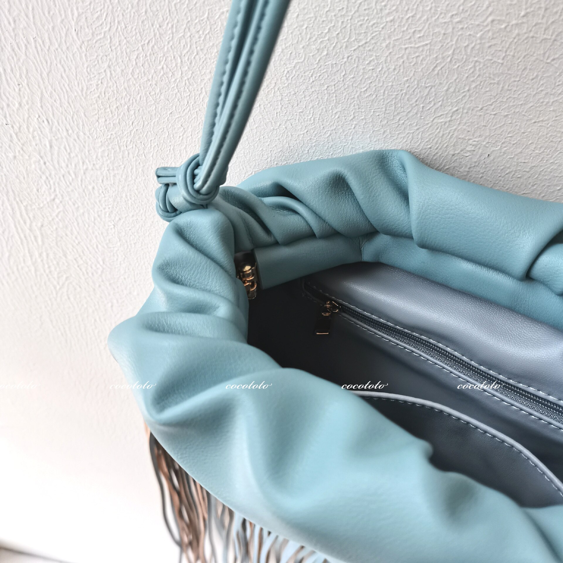 Ins Mode Kwastje Vrouwen Schoudertas Leer Bohemian Handtas Clutch Purse Nationale Stijl Omzoomd Messenger Bag