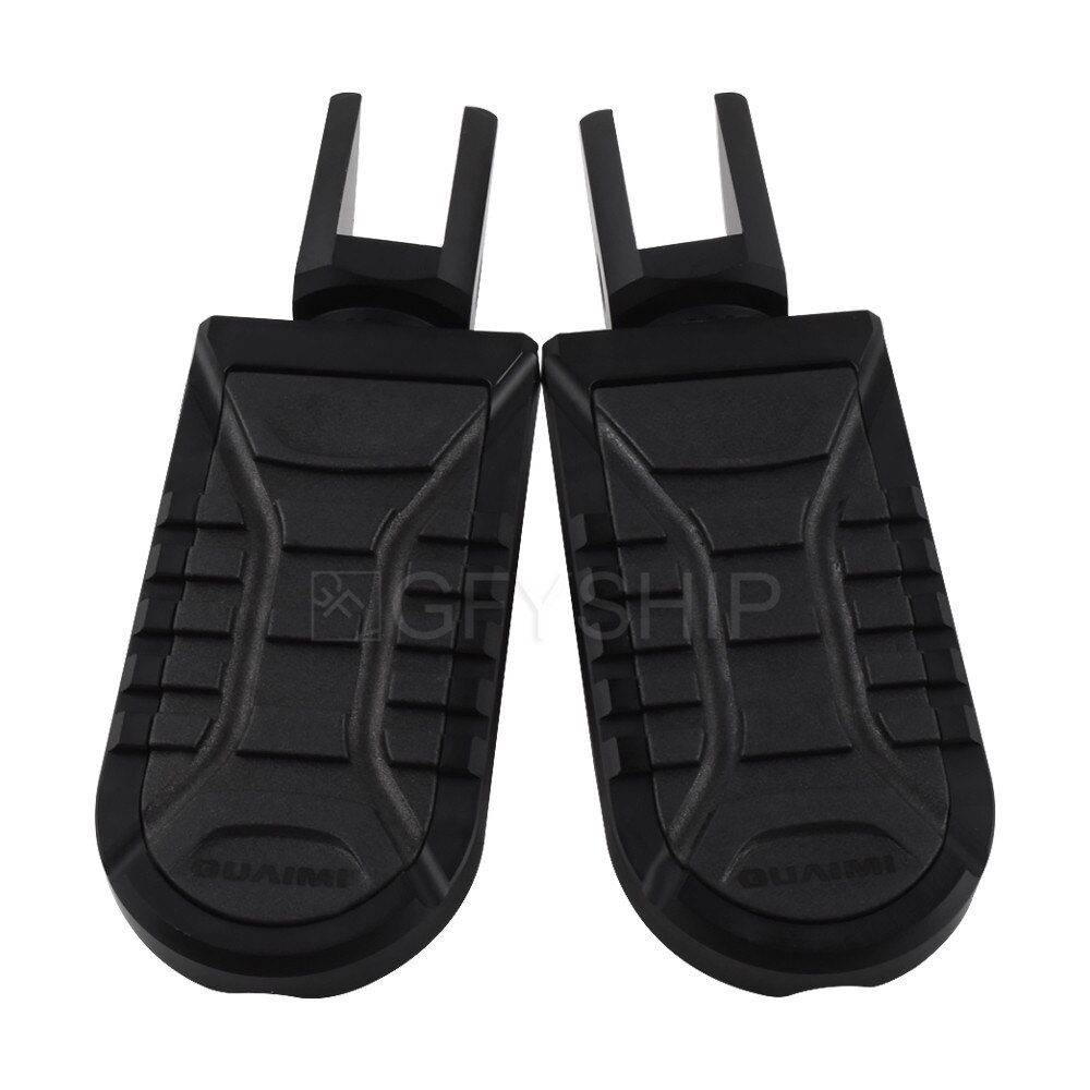 Poggiapiedi Regolabili In Alluminio Per BMW R850GS, R1100GS, R1150GS - Nero 100mm Regolazione