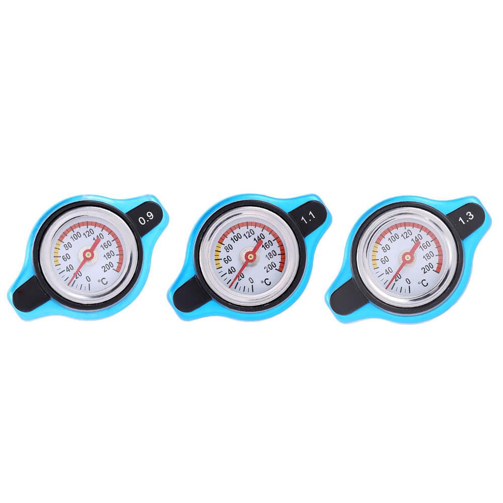 Car Motorcycle Radiator Cap Water Temperature Meter Thermostatic Gauge Improve Radiator Pressure And Cooling Performance