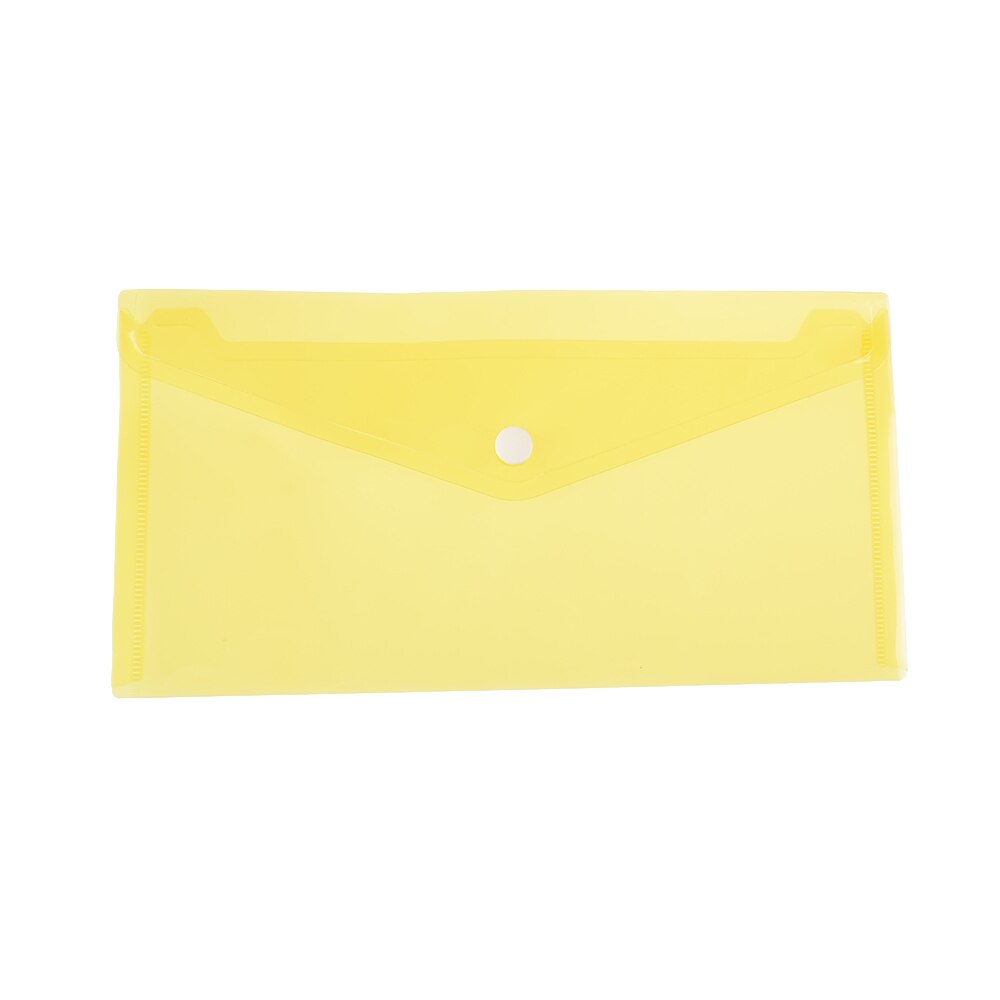 A6 Clear Document Bag Paper File Folder Portable Stationery School Office Case PP 6 Colors Available: Default Title