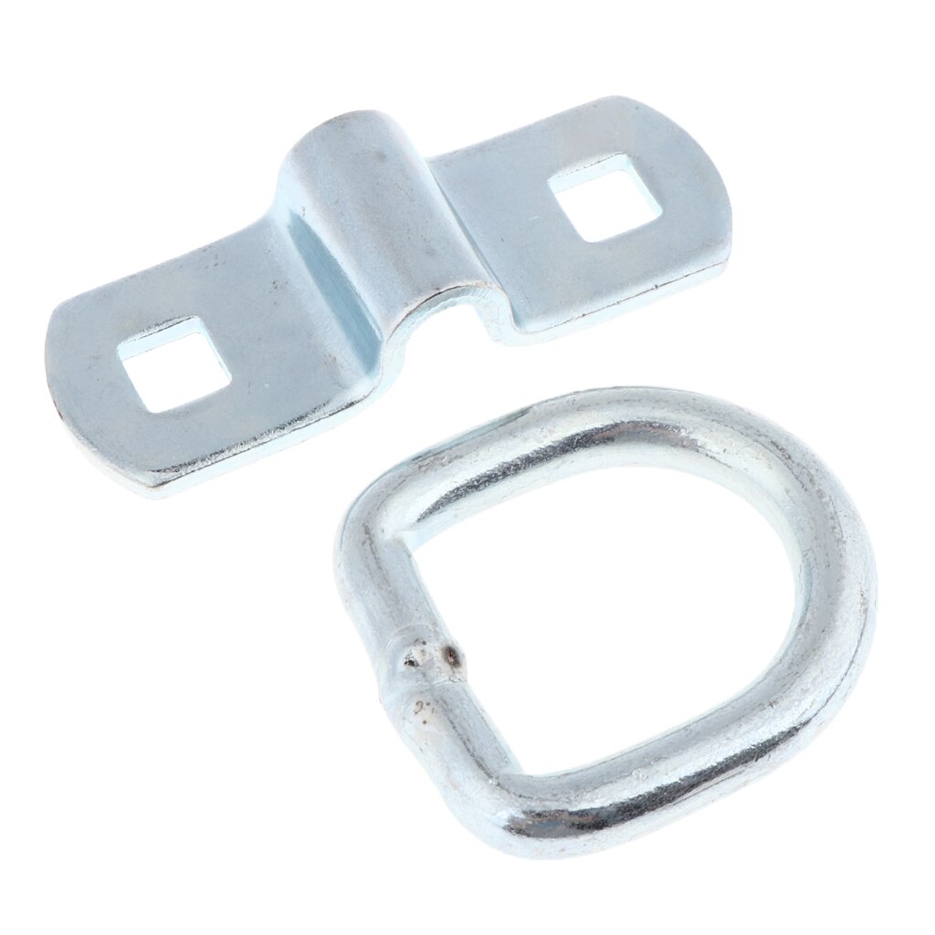 Kits de anclaje para amarre de remolque, ganchos de amarre para montaje en superficie de camión, d-ring