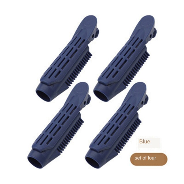 4 Stks/set Volumizing Haar Wortel Clips Natuurlijke Pluizig Haar Clip Haar Wortel Curler Roller Hair Styling Tools Accessoires: Blue