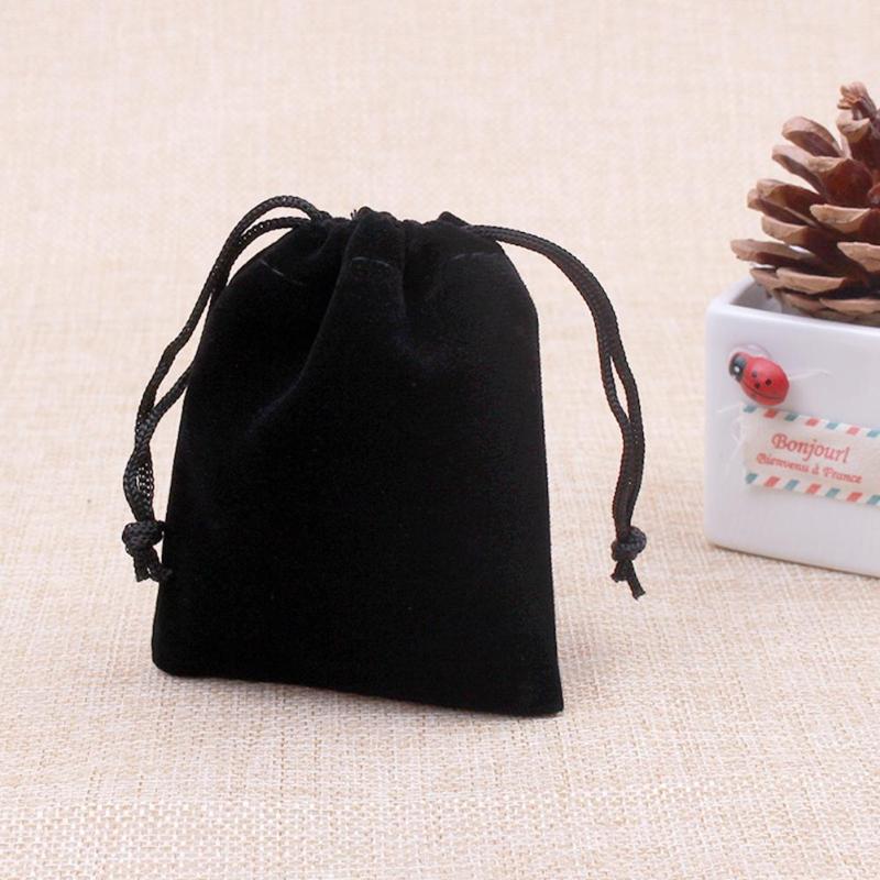 6pcs Velvet Toys Organizer Bag Multifunctional Cube Packing Drawstring Pouch Boardgame Party Christmas Toys Storage Bag