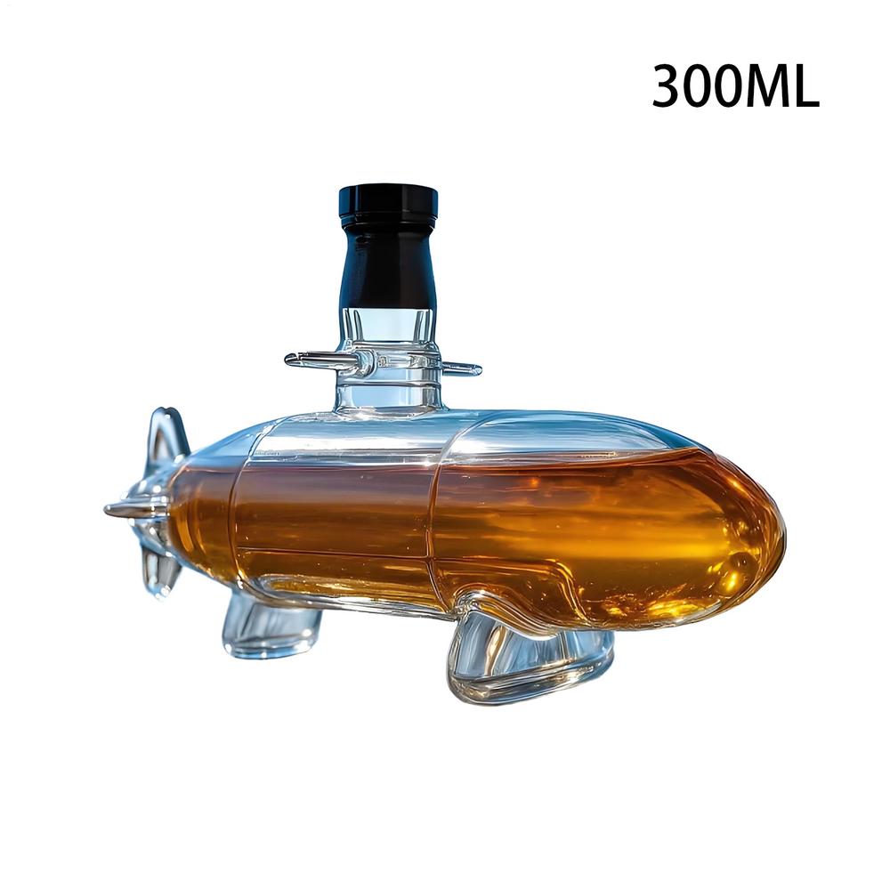 Szklana butelka Whisky Butelka alkoholu w kształcie jamnika na alkohol Dekoracja ślubna Dekanter Pojemnik na wino: Jasne