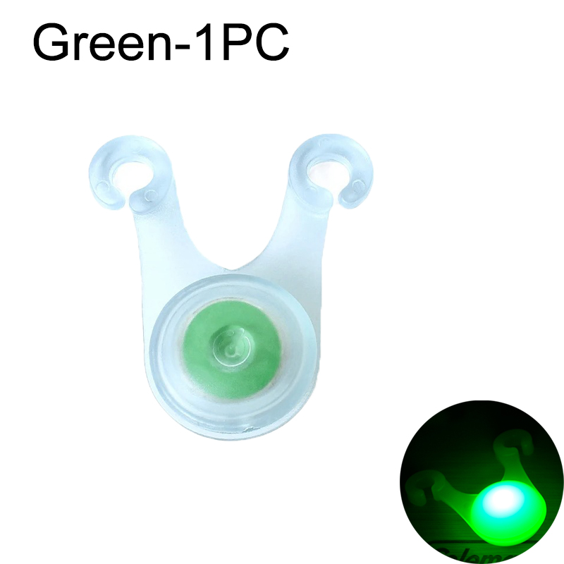 1-20Pcs Outdoor Camping Anti-trip Tent Rope Tip Light Wind Rope Warning Light Tip Light Riding Safety Signal Light Decoration: WHITE