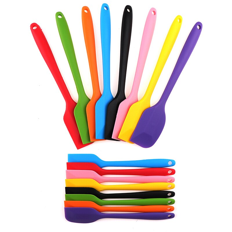 2pc siliconen schrapers beslag schraper borstel boter mixer cake kwasten bak keukengerei room cake spatel mixen