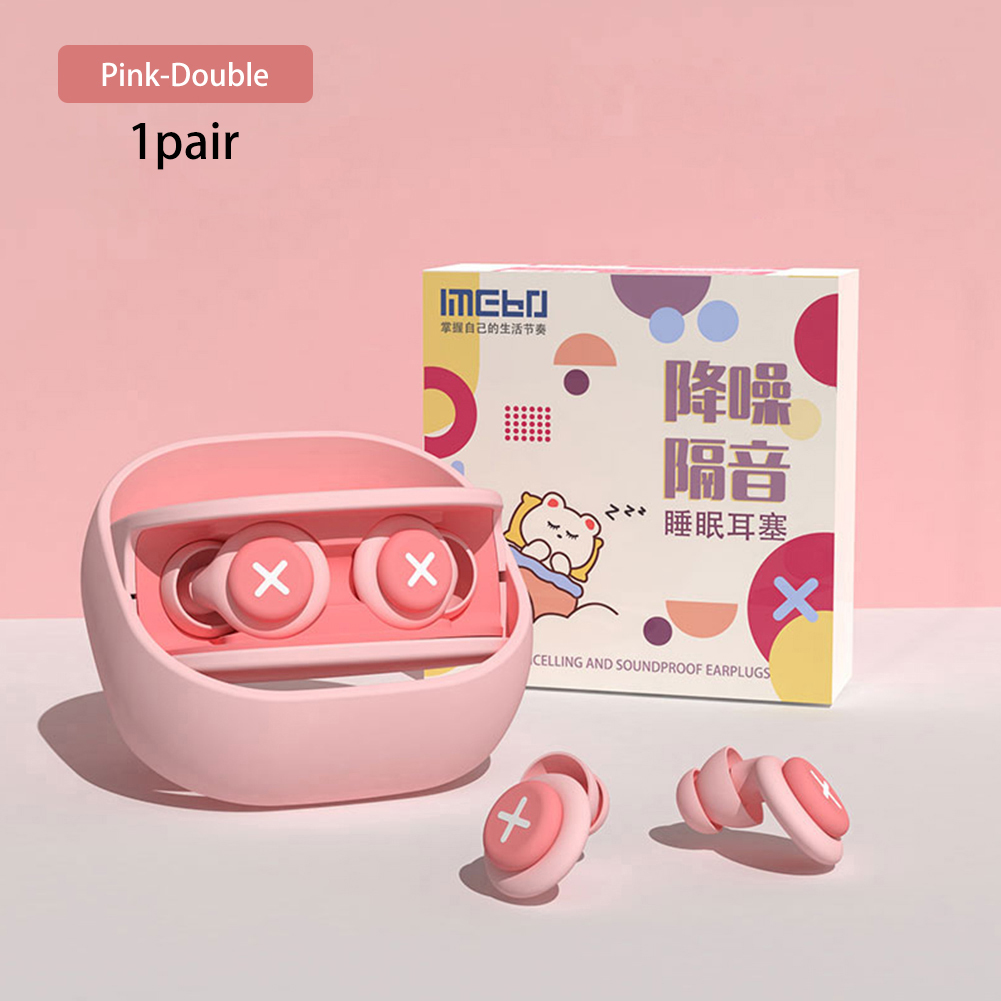 Sleep Ear Plugs Silicone Earplug Noise Reduction Cancling Tapones Oido Para Dormir Ears for Women Soundproof Memory Foam: MULTI