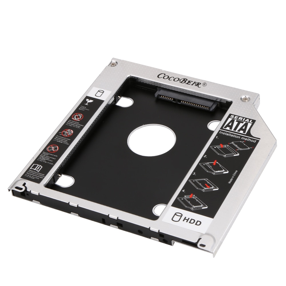 Universal SATA 2nd HDD SSD Hard Disk Drive Caddy for Apple SuperDrive 21" 27" for iMac Late