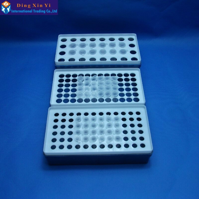 2ML/72vents Centrifuge Tubes stand box + 72PCS 2ML centrifuge tubes