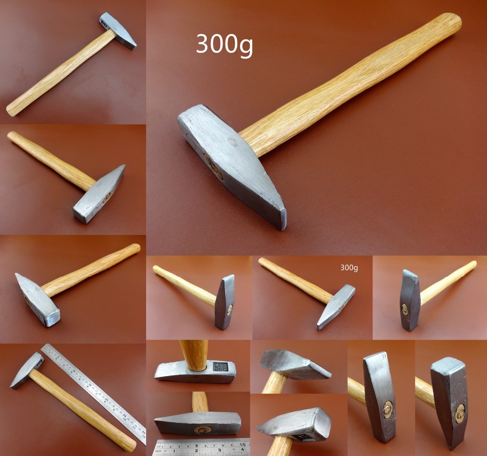 1pc Leather Craft Cobblers Shoe Saddler Makers Leather Working Repair Hammer Tool Chisel Punch Cutter Knife Edger Creaser Punch