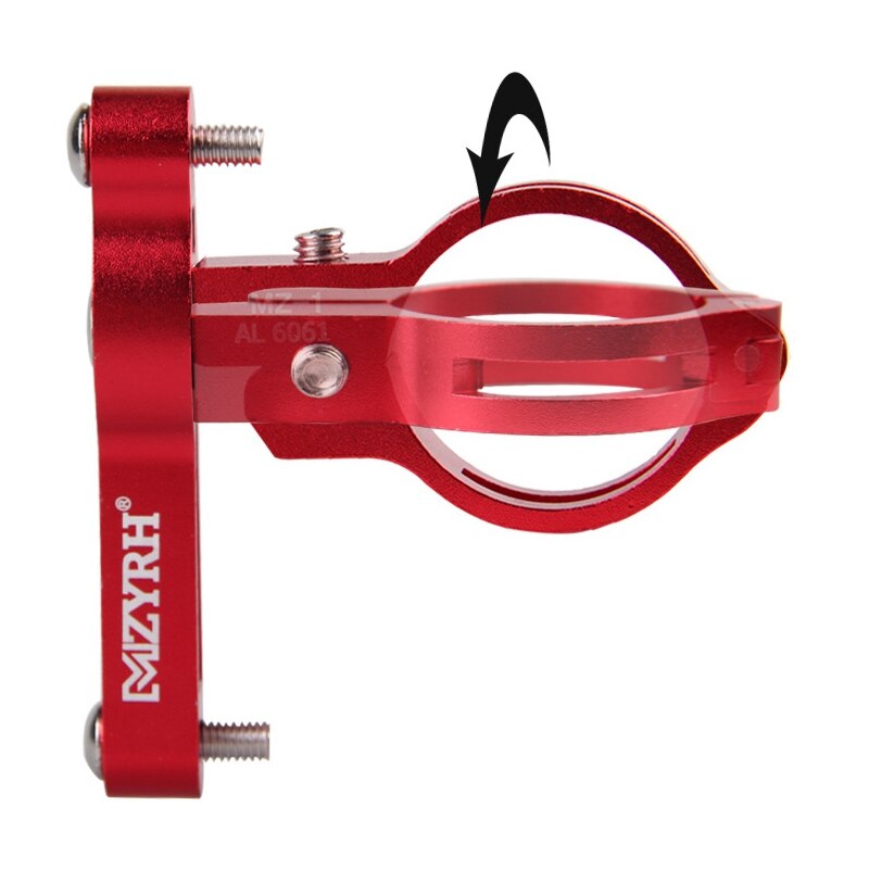 Titanium Bicycle Bottle Cage Adapter Cycling Handlebar Water Bottle Cup Holder Adapter Aluminum Alloy Bottle Holder Bike Parts