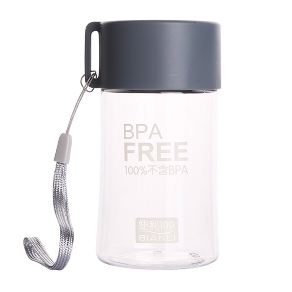 Portable 150ML Plastic Juice Water Bottle Cup Sport Camping Cycling Travel Accessories Drinking Outdoor Sports Portable Bottles