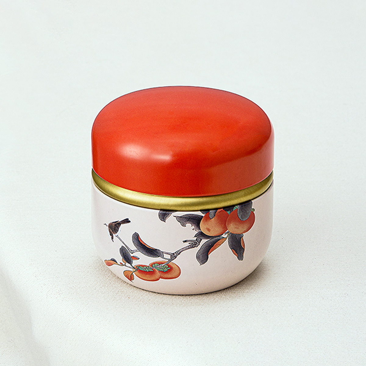 Barattoli di latta vuoti in banda stagnata Contenitori cinesi per la conservazione di dolci Scatole riutilizzabili Lattine con coperchio per candele da tè sfuse Conservazione artigianale: giallo