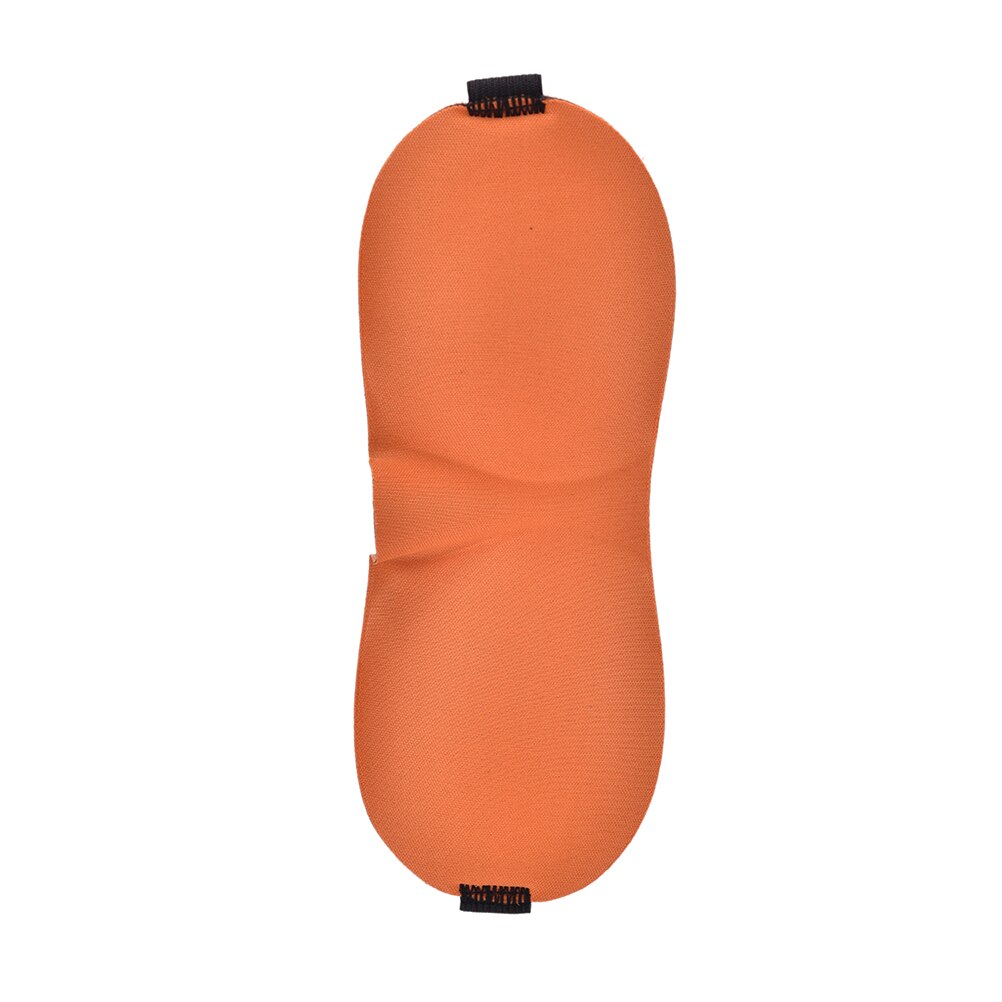 1pcs Sleep Mask 7 Colors 3D Eye Mask Night Relax Sleep Soft Padded Shade Cover Sleeping Blindfold 23*9cm: orange
