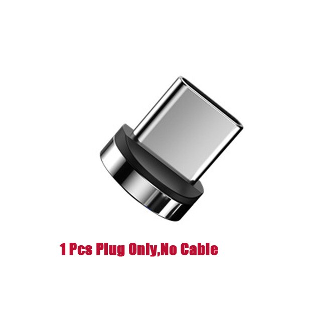 Cable magnético de luz LED, Micro USB, para Samsung tipo C, Xiaomi, iPhone: Cable Plug / For iphone